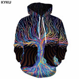 3d Hoodies Tree Sweatshirts men Abstract Hoody Anime Galaxy Sweatshirt Printed Colorful 3d Printed Psychedelic Hoodie Print