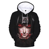 Naruto Hoodie Anime Cosplay Costume Sweatshirts Kakashi 3D Printed Pullover Men Women Fashion Casual Oversized Hoodies