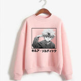 2020 hunter x hunter killua Printed Men/women Hoodie Long Sleeve Sweatshirt