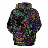 3d Hoodies Psychedelic Sweatshirts men Element Hooded Casual Abstract Hoody Anime Graffiti Hoodie Print Funny 3d Printed